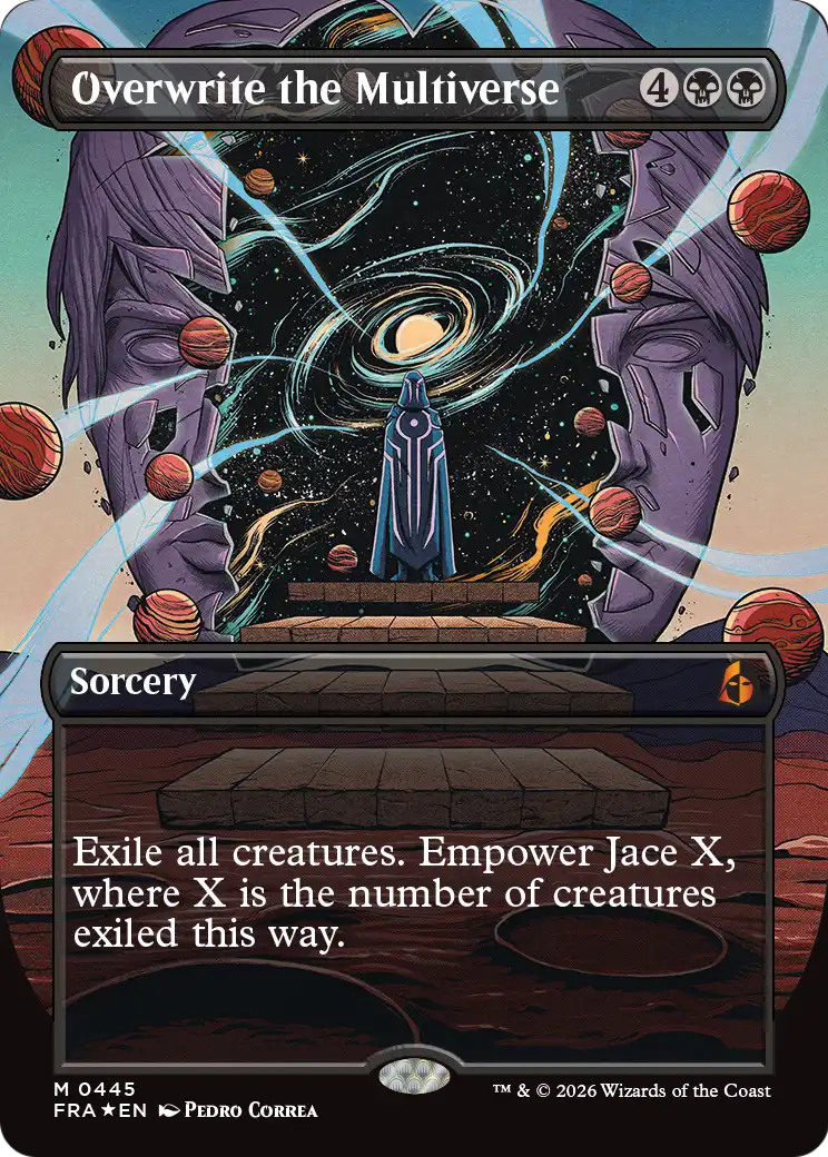 Overwrite the Multiverse (Borderless) [Reality Fracture] | L.A. Mood Comics and Games
