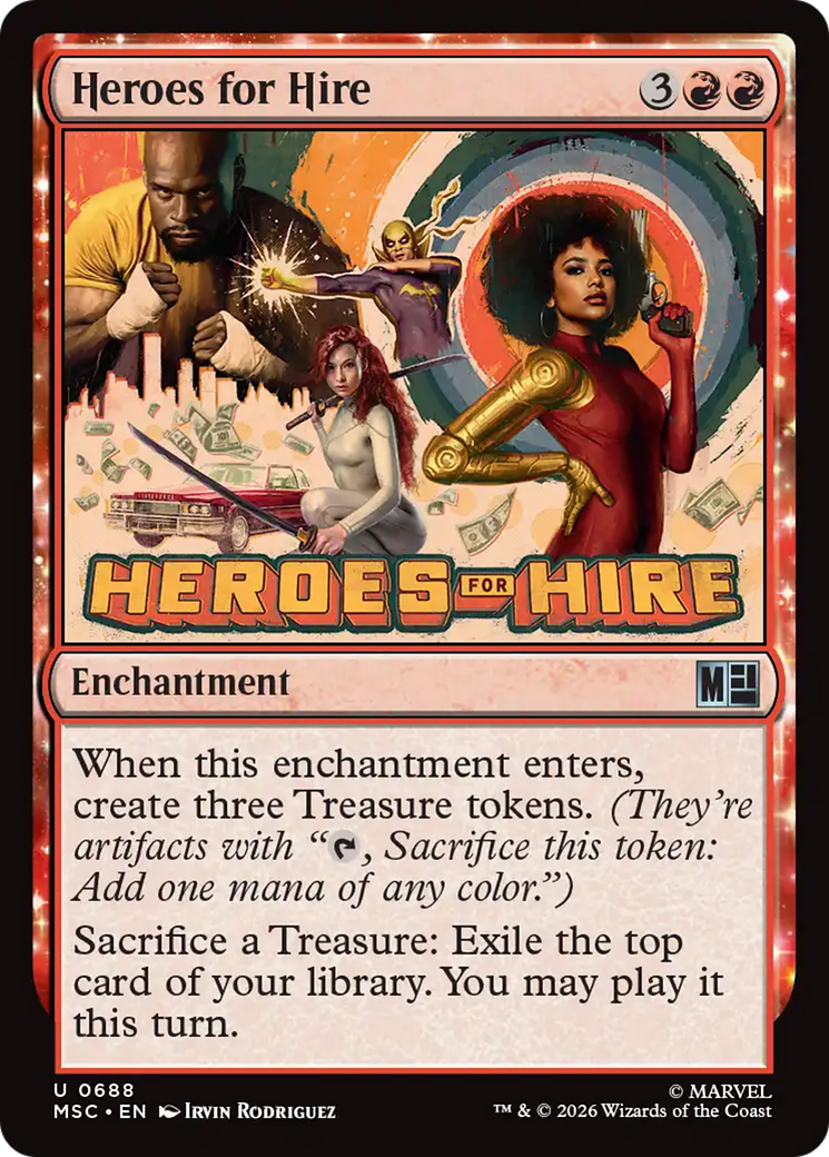 Heroes for Hire [Marvel Super Heroes Commander] | L.A. Mood Comics and Games