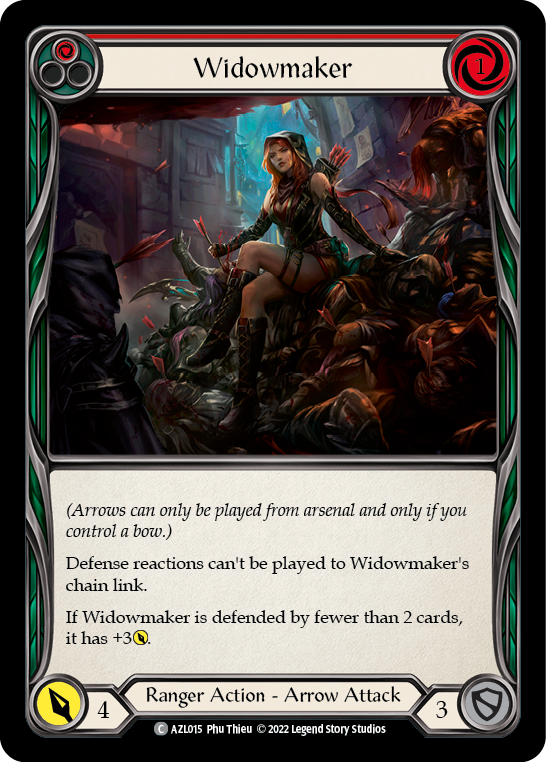 Widowmaker (Red) [AZL015] (Outsiders Azalea Blitz Deck) | L.A. Mood Comics and Games