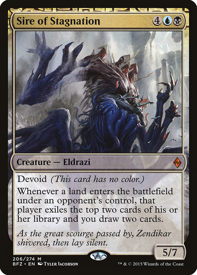 Sire of Stagnation [Battle for Zendikar] | L.A. Mood Comics and Games