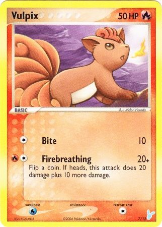 Vulpix (7/12) [EX: Trainer Kit 2 - Minun] | L.A. Mood Comics and Games