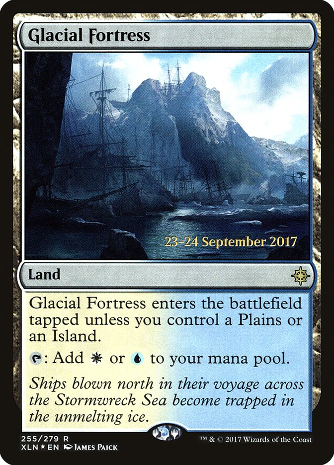Glacial Fortress [Ixalan Prerelease Promos] | L.A. Mood Comics and Games