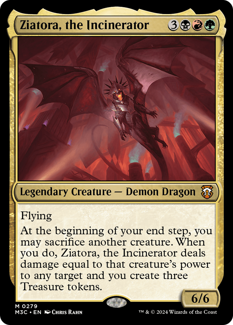 Ziatora, the Incinerator [Modern Horizons 3 Commander] | L.A. Mood Comics and Games
