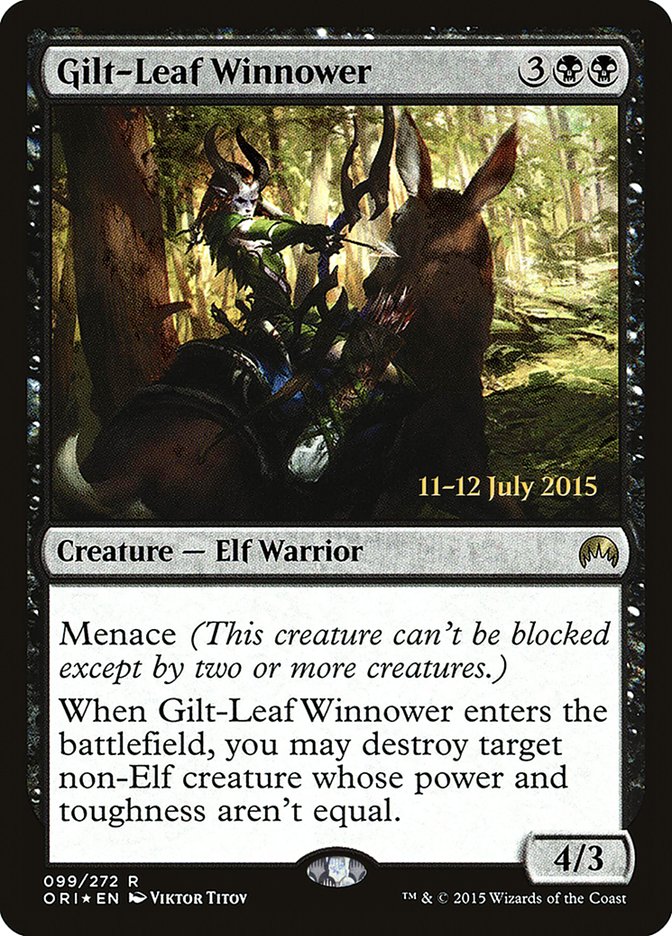 Gilt-Leaf Winnower [Magic Origins Prerelease Promos] | L.A. Mood Comics and Games