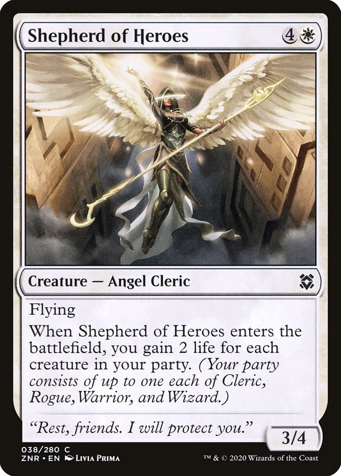 Shepherd of Heroes [Zendikar Rising] | L.A. Mood Comics and Games