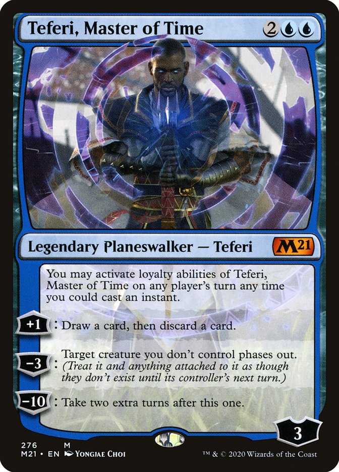 Teferi, Master of Time (276) [Core Set 2021] | L.A. Mood Comics and Games