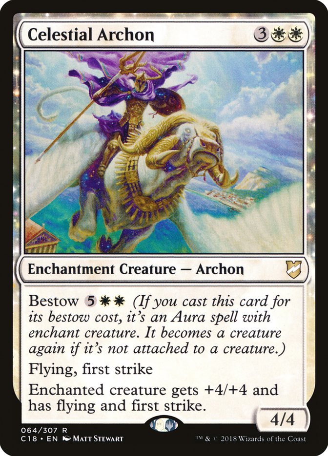 Celestial Archon [Commander 2018] | L.A. Mood Comics and Games