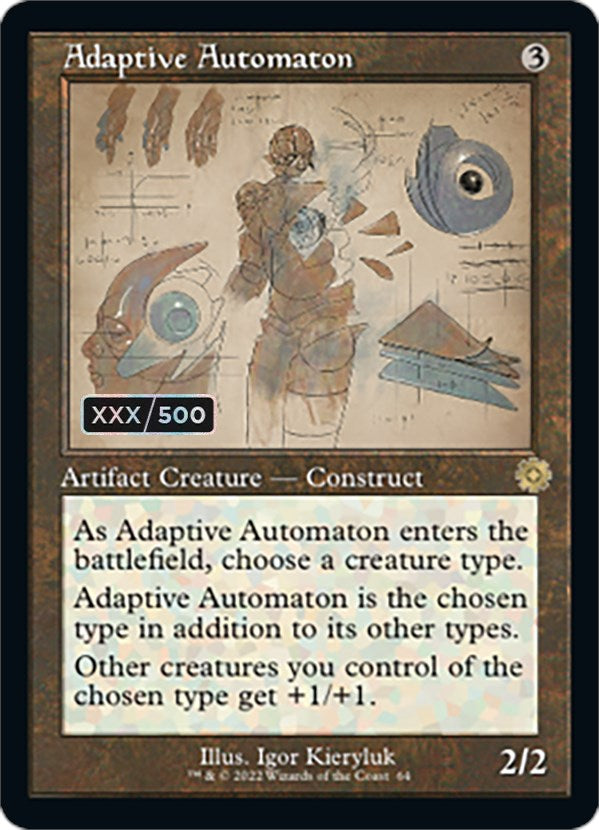 Adaptive Automaton (Retro Schematic) (Serialized) [The Brothers' War Retro Artifacts] | L.A. Mood Comics and Games
