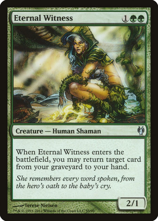Eternal Witness [Duel Decks: Izzet vs. Golgari] | L.A. Mood Comics and Games