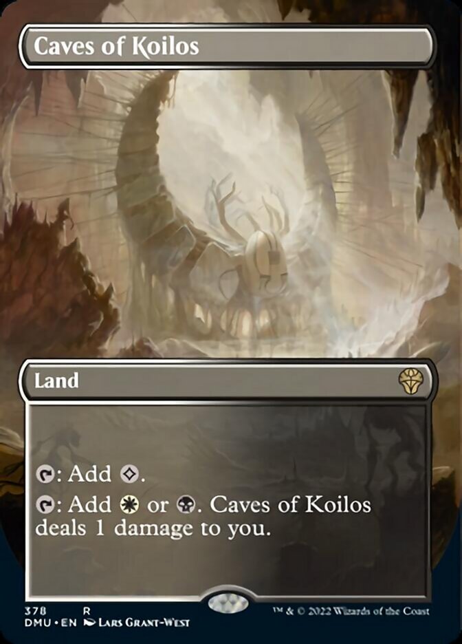 Caves of Koilos (Borderless Alternate Art) [Dominaria United] | L.A. Mood Comics and Games