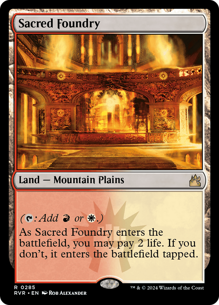 Sacred Foundry [Ravnica Remastered] | L.A. Mood Comics and Games