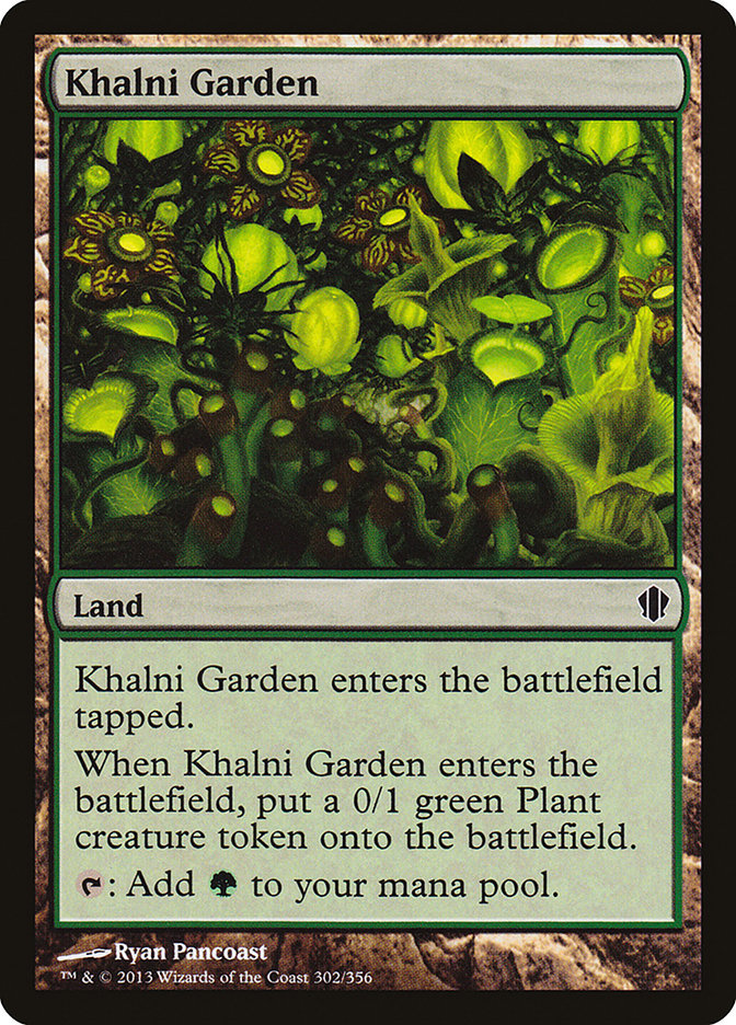 Khalni Garden [Commander 2013] | L.A. Mood Comics and Games