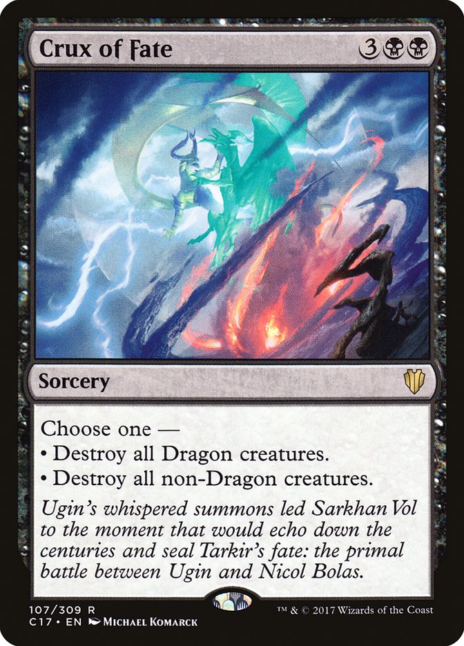Crux of Fate [Commander 2017] | L.A. Mood Comics and Games