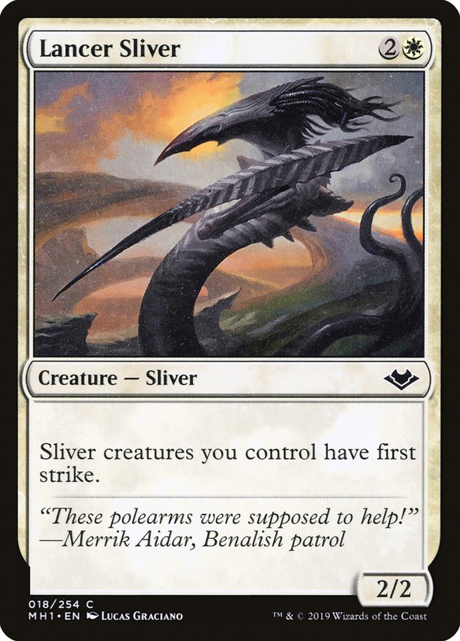 Lancer Sliver [Modern Horizons] | L.A. Mood Comics and Games