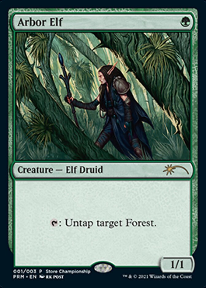 Arbor Elf [Wizards Play Network 2021] | L.A. Mood Comics and Games