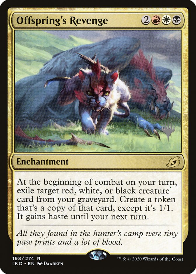 Offspring's Revenge (Promo Pack) [Ikoria: Lair of Behemoths Promos] | L.A. Mood Comics and Games