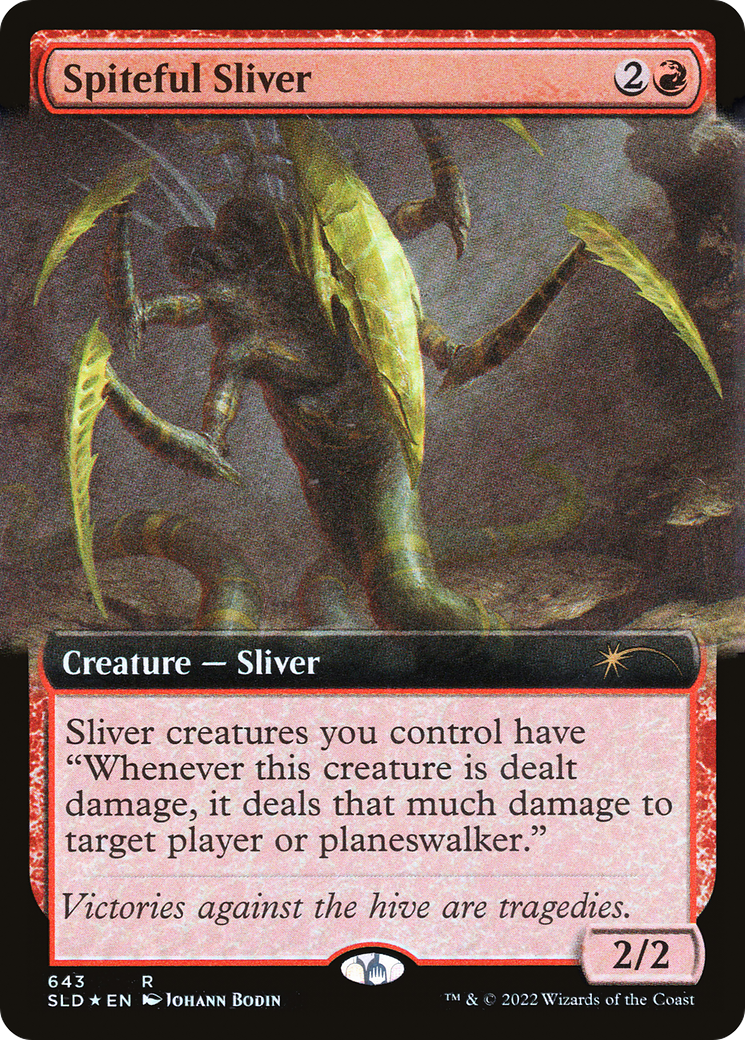 Spiteful Sliver (Extended Art) [Secret Lair Drop Promos] | L.A. Mood Comics and Games