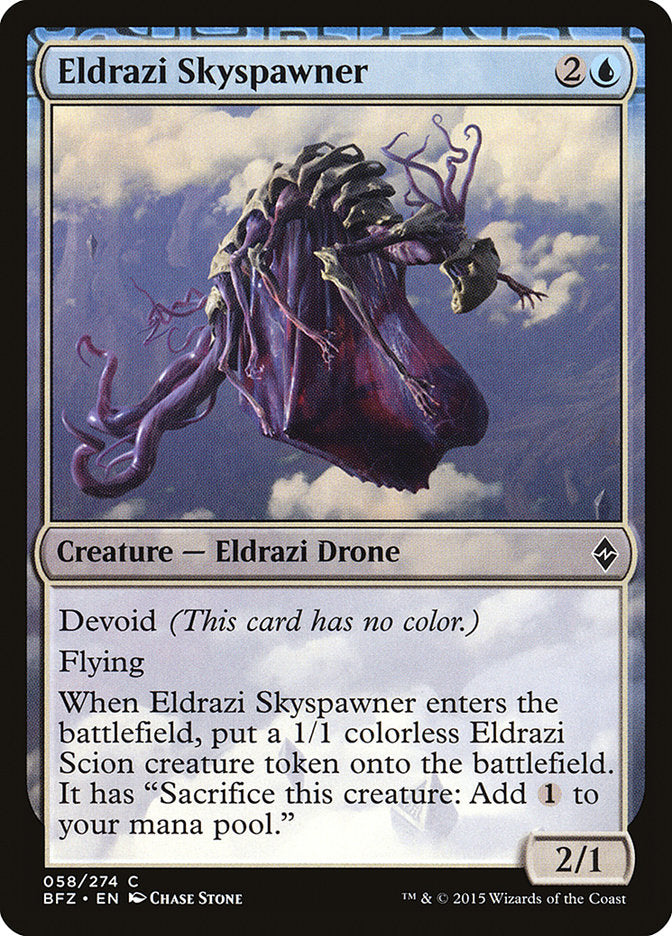 Eldrazi Skyspawner [Battle for Zendikar] | L.A. Mood Comics and Games