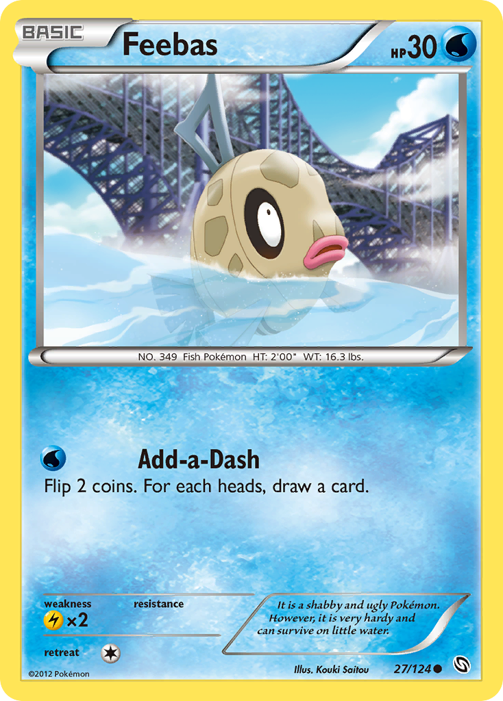 Feebas (27/124) [Black & White: Dragons Exalted] | L.A. Mood Comics and Games