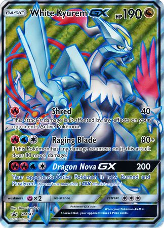 White Kyurem GX (SM141) (Jumbo Card) [Sun & Moon: Black Star Promos] | L.A. Mood Comics and Games