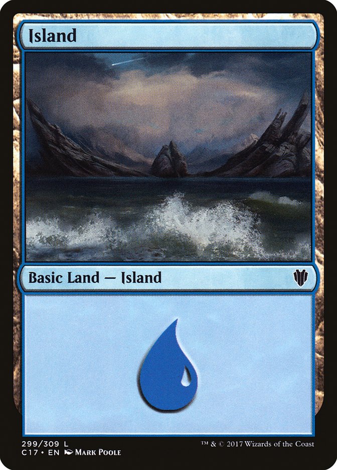 Island (299) [Commander 2017] | L.A. Mood Comics and Games