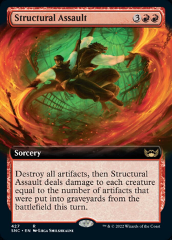 Structural Assault (Extended Art) [Streets of New Capenna] | L.A. Mood Comics and Games