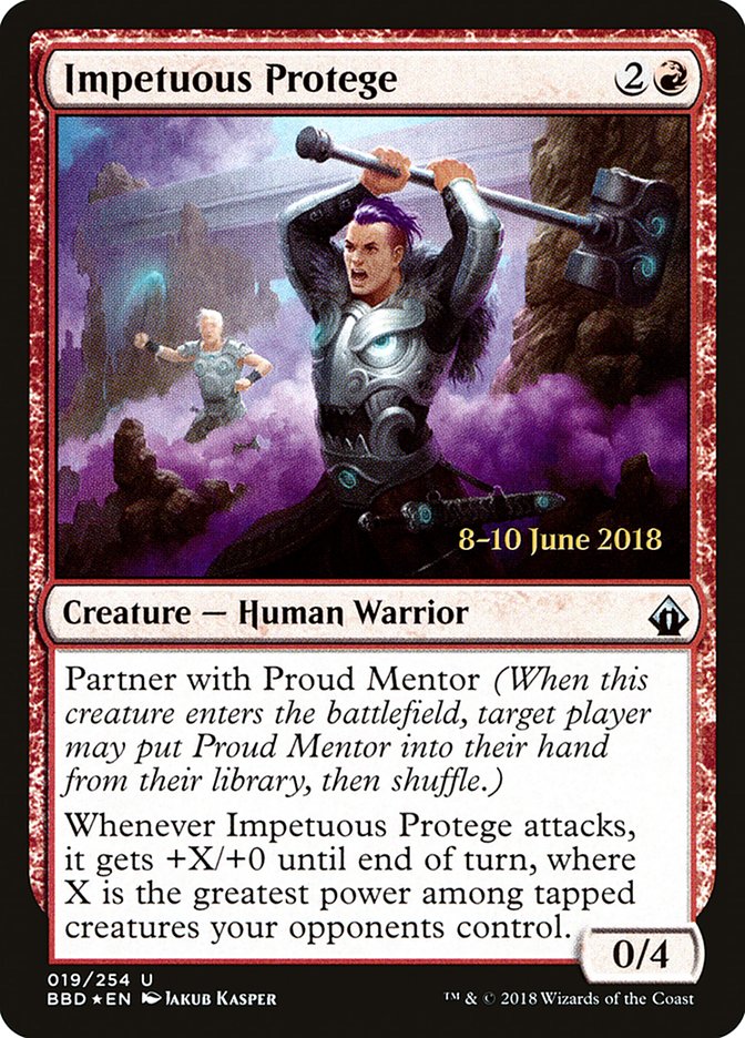 Impetuous Protege [Battlebond Prerelease Promos] | L.A. Mood Comics and Games