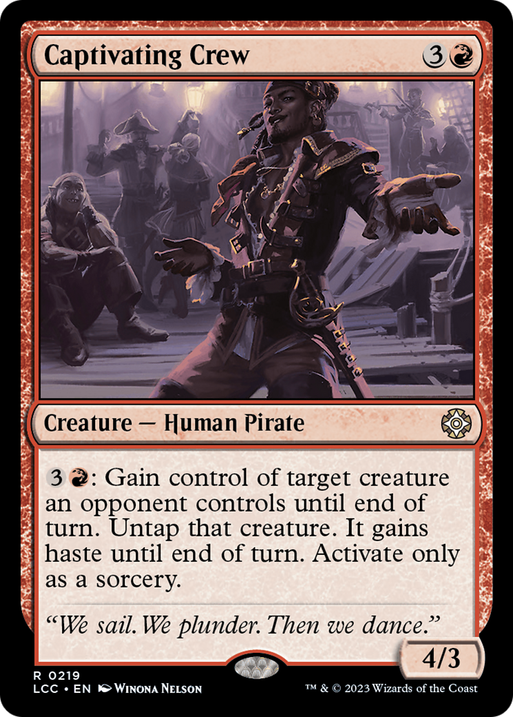 Captivating Crew [The Lost Caverns of Ixalan Commander] | L.A. Mood Comics and Games