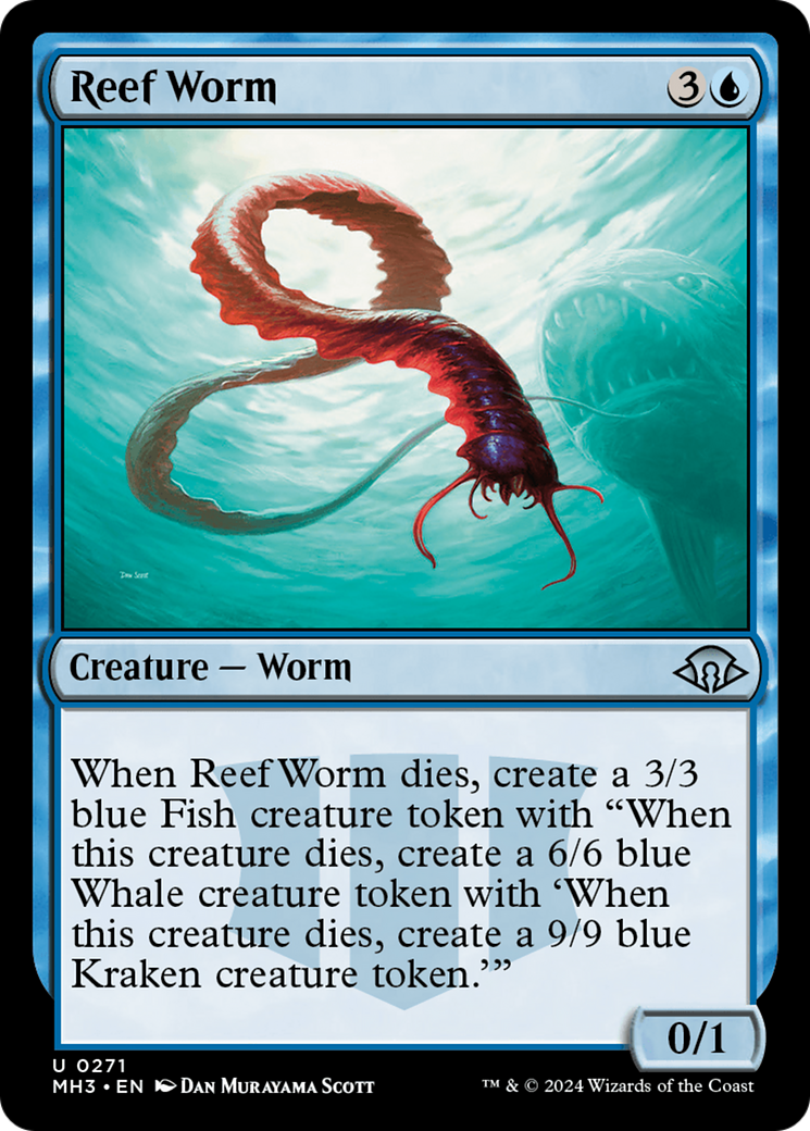 Reef Worm [Modern Horizons 3] | L.A. Mood Comics and Games