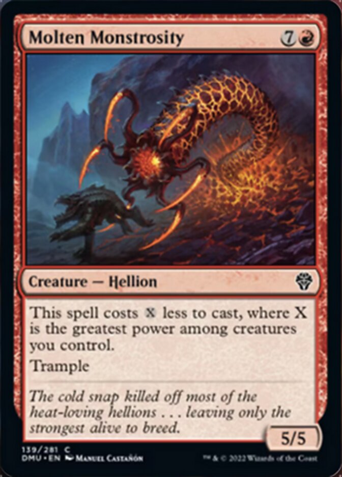 Molten Monstrosity [Dominaria United] | L.A. Mood Comics and Games