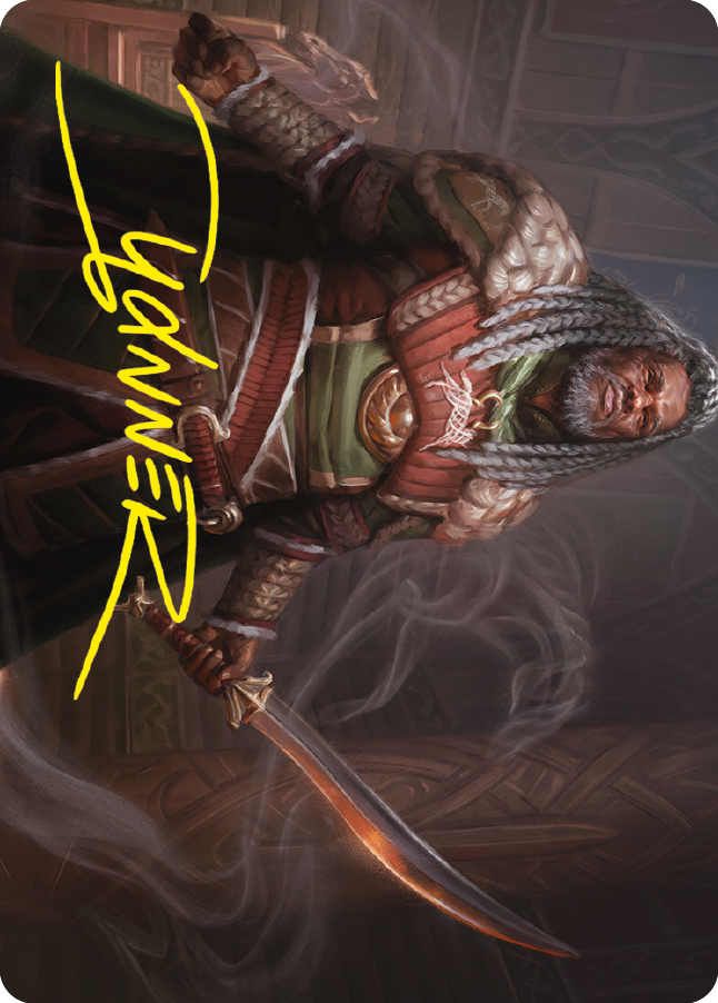 Theoden, King of Rohan Art Card (Gold-Stamped Signature) [The Lord of the Rings: Tales of Middle-earth Art Series] | L.A. Mood Comics and Games