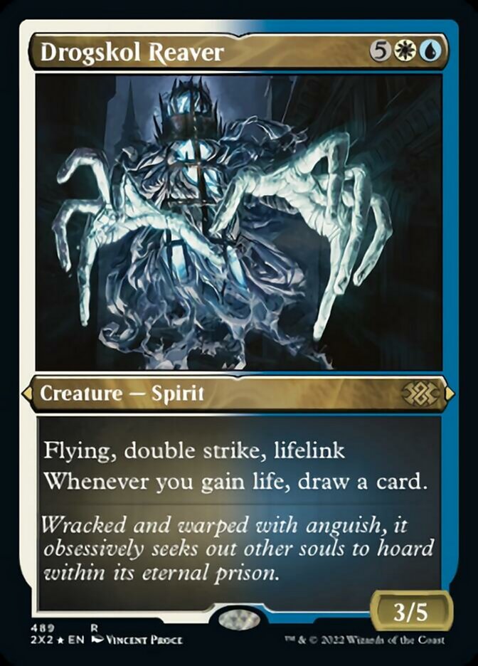 Drogskol Reaver (Foil Etched) [Double Masters 2022] | L.A. Mood Comics and Games