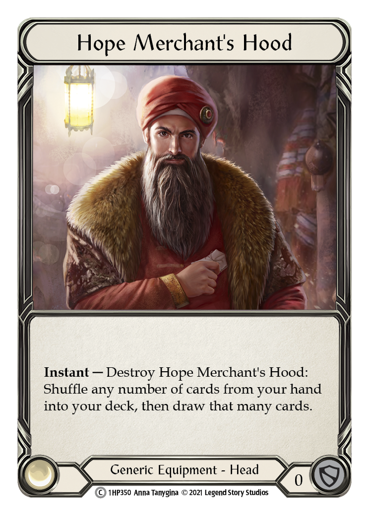 Hope Merchant's Hood [1HP350] (History Pack 1) | L.A. Mood Comics and Games