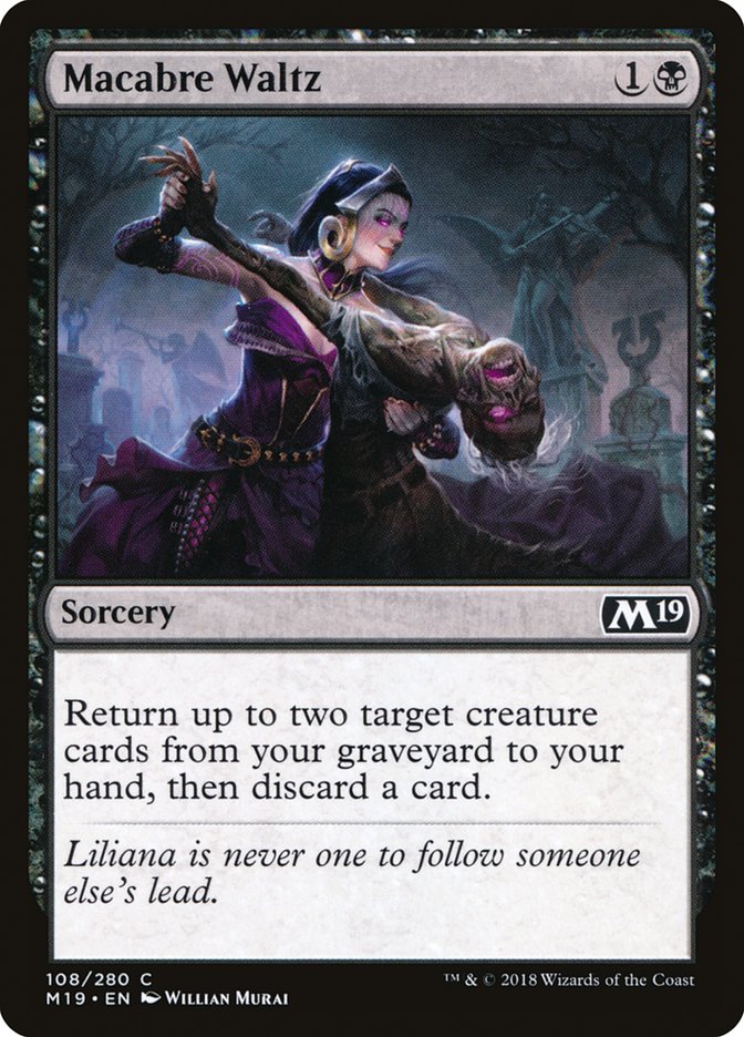 Macabre Waltz [Core Set 2019] | L.A. Mood Comics and Games