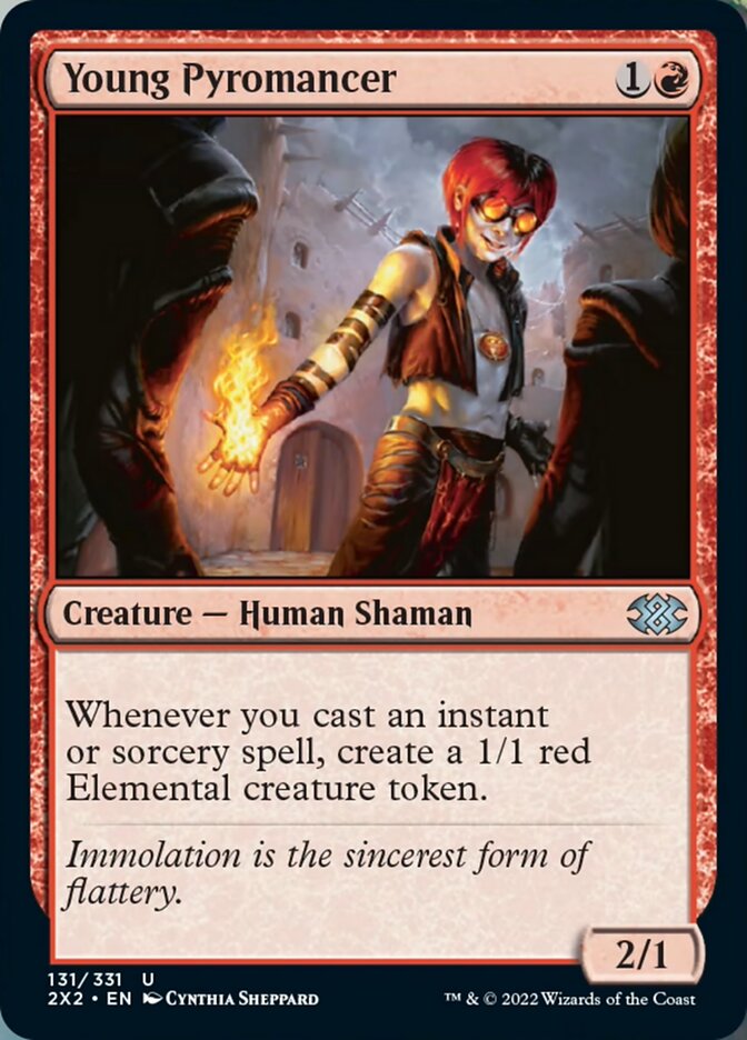 Young Pyromancer [Double Masters 2022] | L.A. Mood Comics and Games