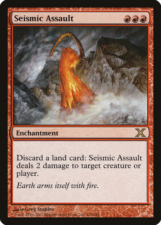 Seismic Assault [Tenth Edition] | L.A. Mood Comics and Games