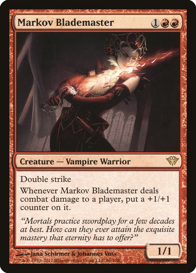 Markov Blademaster [Dark Ascension] | L.A. Mood Comics and Games