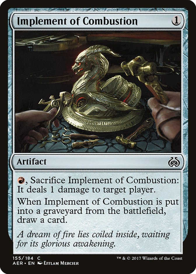 Implement of Combustion [Aether Revolt] | L.A. Mood Comics and Games