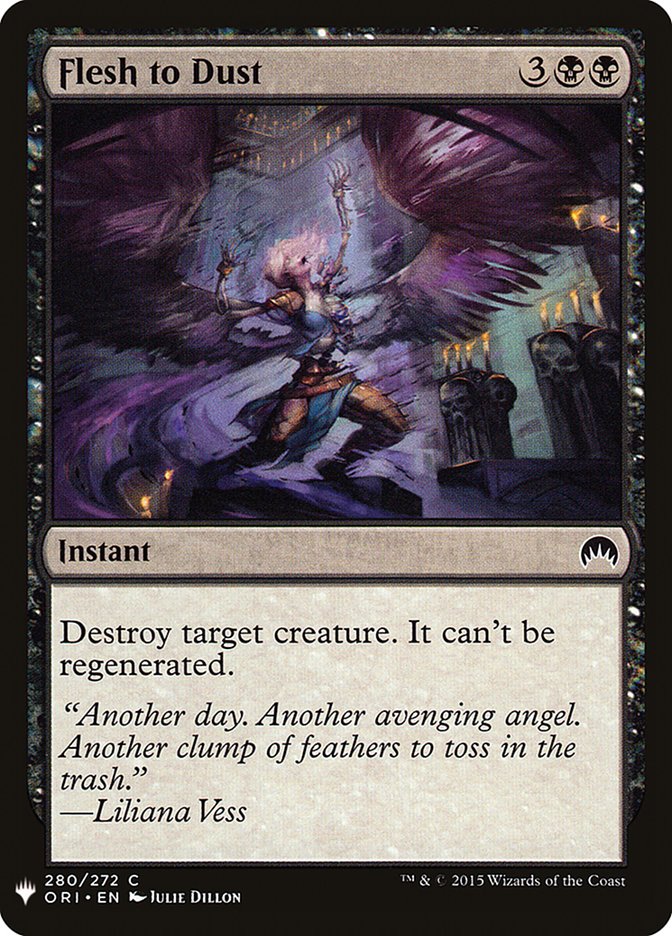 Flesh to Dust [Mystery Booster] | L.A. Mood Comics and Games