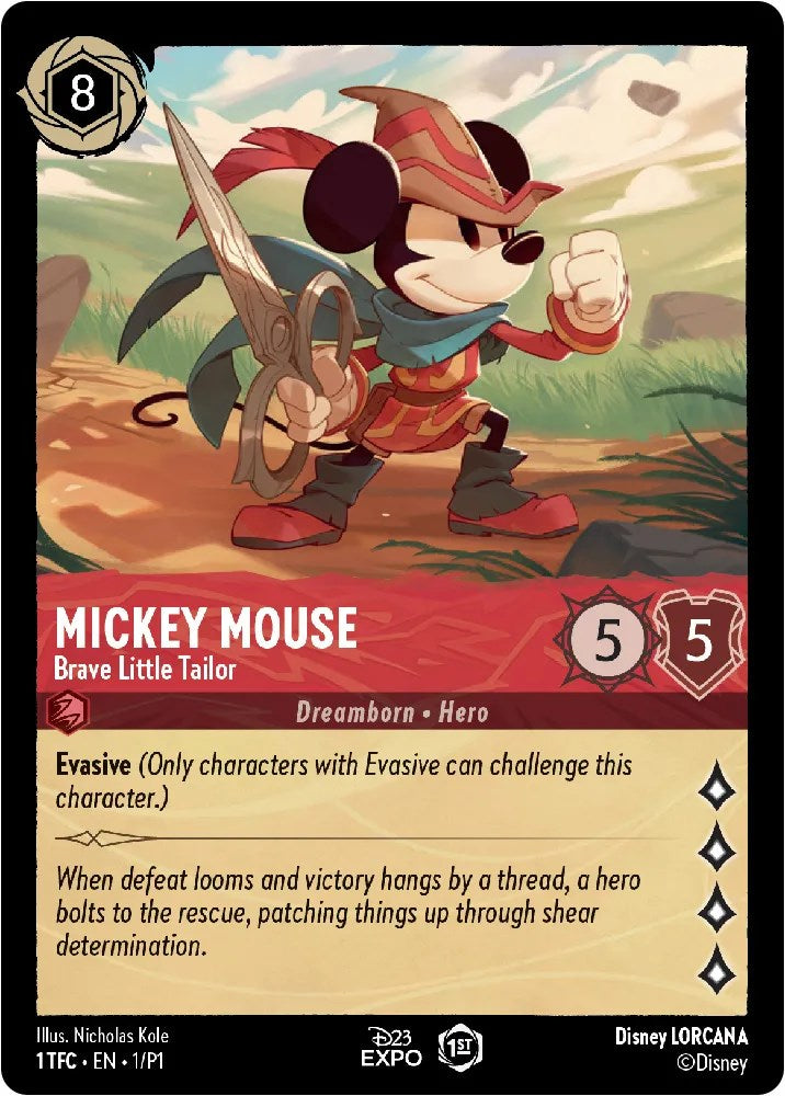 Mickey Mouse (1) [D23 Promos] | L.A. Mood Comics and Games