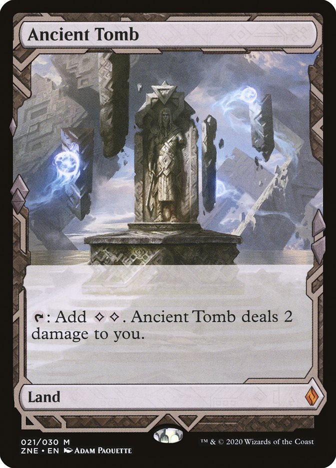 Ancient Tomb (Expeditions) [Zendikar Rising Expeditions] | L.A. Mood Comics and Games