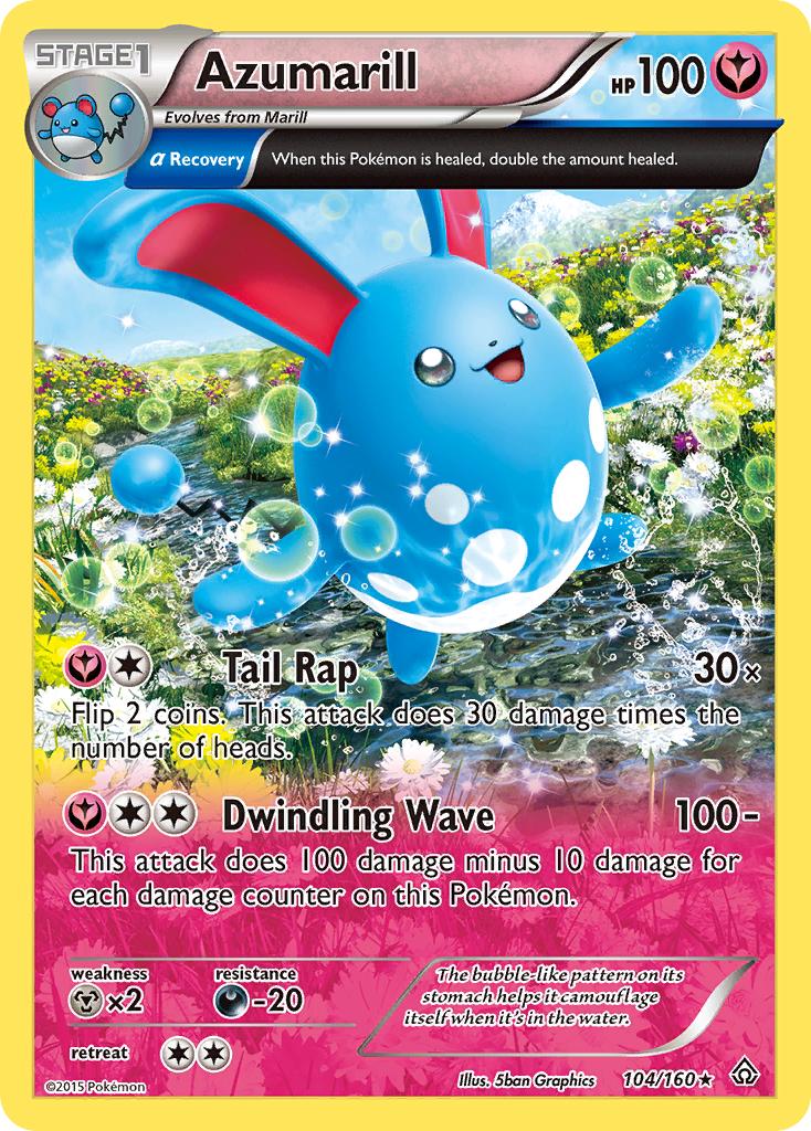 Azumarill (104/160) [XY: Primal Clash] | L.A. Mood Comics and Games