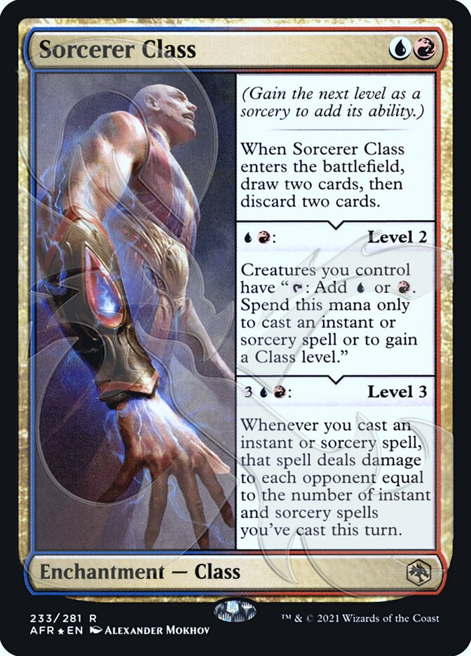 Sorcerer Class (Ampersand Promo) [Dungeons & Dragons: Adventures in the Forgotten Realms Promos] | L.A. Mood Comics and Games