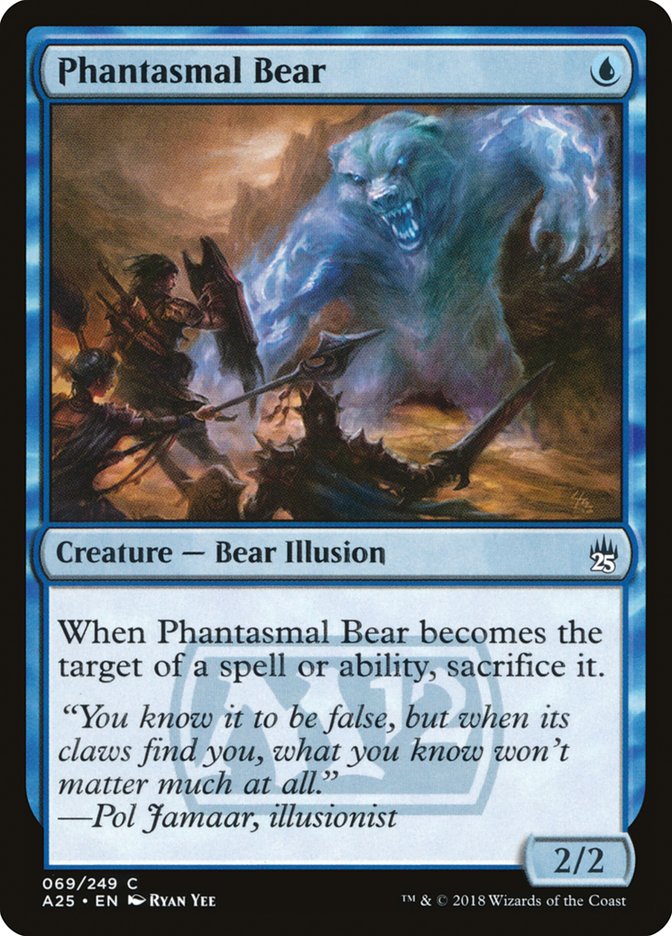 Phantasmal Bear [Masters 25] | L.A. Mood Comics and Games