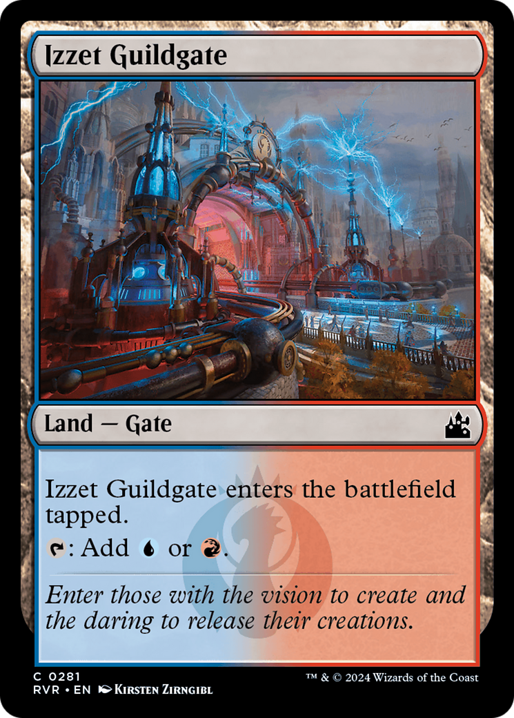 Izzet Guildgate [Ravnica Remastered] | L.A. Mood Comics and Games