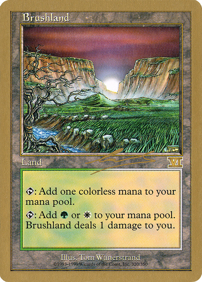 Brushland (Nicolas Labarre) [World Championship Decks 2000] | L.A. Mood Comics and Games