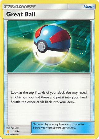 Great Ball (21/30) [Sun & Moon: Trainer Kit - Alolan Raichu] | L.A. Mood Comics and Games