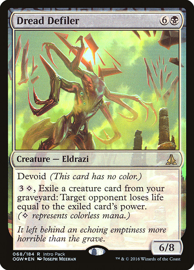 Dread Defiler (Intro Pack) [Oath of the Gatewatch Promos] | L.A. Mood Comics and Games