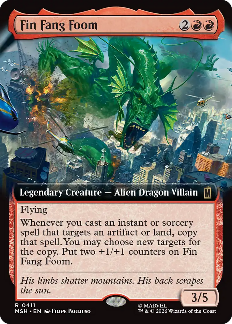 Fin Fang Foom (Extended Art) [Marvel Super Heroes] | L.A. Mood Comics and Games