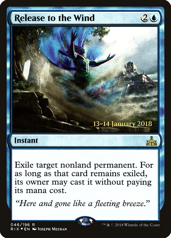Release to the Wind [Rivals of Ixalan Prerelease Promos] | L.A. Mood Comics and Games